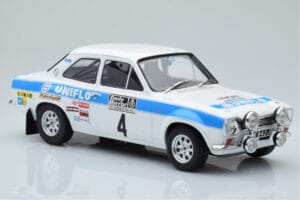 Ford Escort Mk1 RS1600 Night Version #4 R. Clark / T. Mason RAC Rally 1972 IXO 1:18 18RMC101 Metall - pilt 4/6