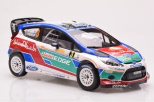 Ford Fiesta RS WRC Ford Abu Dhabi #3 M. Hirvonen / J. Lehtinen Winner Rally Australia 2011 Minichamps 1:18 151110803 Metall - pilt 4/6