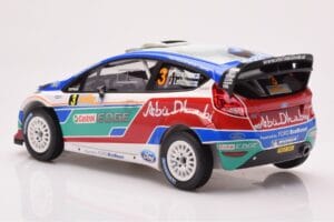 Ford Fiesta RS WRC Ford Abu Dhabi #3 M. Hirvonen / J. Lehtinen Winner Rally Australia 2011 Minichamps 1:18 151110803 Metall - pilt 5/6