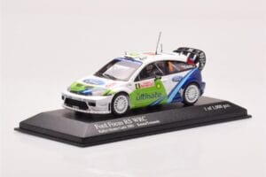 Ford Focus RS WRC #4 R. Kresta / J. Tomanek Rally Monte Carlo 2005 Minichamps 1:43 400058404 Metall - pilt 2/4