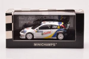 Ford Focus RS WRC #4 M. Martin / M. Park Neste Rally Finland Winners 2003 Minichamps 1:43 400038304 Metall - pilt 4/4