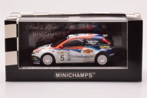 Ford Focus RS WRC #5 C. McRae / N. Grist Rally Acropolis Winner 2002 Minichamps 1:43 430028905 Metall - pilt 4/4