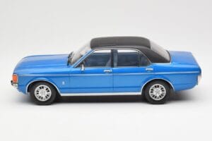 Ford Granada Mk1 Metallik Sinine Matt Must MCG 1:18 MCG18394 Metall - pilt 3/6