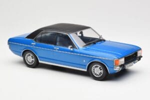 Ford Granada Mk1 Metallik Sinine Matt Must MCG 1:18 MCG18394 Metall - pilt 4/6