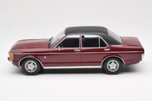 Ford Granada Mk1 Metallik Tumepunane Matt Must MCG 1:18 MCG18393 Metall - pilt 3/6