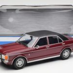 Ford Granada Mk1 Metallik Tumepunane Matt Must MCG 1:18 - image 6 of 6