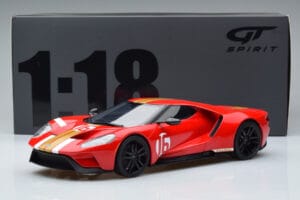 Ford GT Alan Mann Heritage Edition Punane GT Spirit 1:18 GT882 Vaik - pilt 6/6