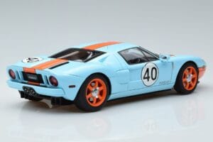 Ford GT Gulf Livery AUTOart 1:18 80513 Metall - pilt 3/8