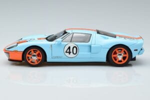 Ford GT Gulf Livery AUTOart 1:18 80513 Metall - pilt 4/8