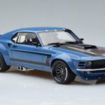 Ford Mustang Boss Cobra Ruffian Cars Sinine GT Spirit 1:18 - image 4 of 6