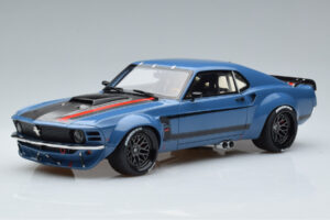 Ford Mustang Boss Cobra Ruffian Cars Sinine GT Spirit 1:18