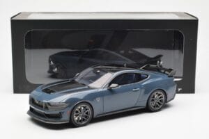Ford Mustang Dark Horse Vapor Sinine Metallic GT Spirit 1:18 GT454 Vaik - pilt 6/6