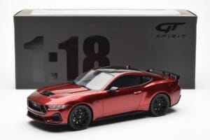 Ford Mustang GT S650 Rapid Punane GT Spirit 1:18 GT433 Vaik - pilt 6/6