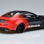 Ford Mustang S550 LB Works Liberty Walk Advan GT Spirit 1:18 KJ035 Vaik - image 2 of 6