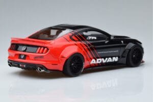 Ford Mustang S550 LB Works Liberty Walk Advan GT Spirit 1:18 KJ035 Vaik - pilt 2/6