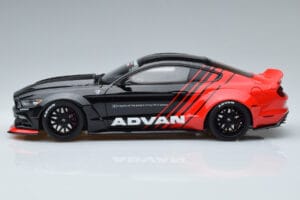 Ford Mustang S550 LB Works Liberty Walk Advan GT Spirit 1:18 KJ035 Vaik - pilt 3/6