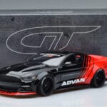 Ford Mustang S550 LB Works Liberty Walk Advan GT Spirit 1:18 KJ035 Vaik - image 6 of 6
