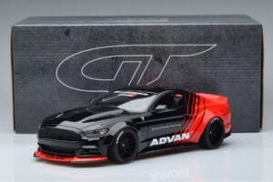 Ford Mustang S550 LB Works Liberty Walk Advan GT Spirit 1:18 KJ035 Vaik - pilt 6/6