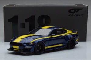 Ford Mustang S550 Shelby Super Snake Sinine GT Spirit 1:18 GT871 Vaik - pilt 6/6