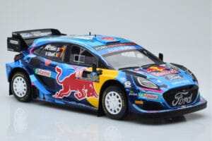 Ford Puma Rally1 WRC #7 P-L. Loubet / N. Gilsoul Rally Sweden 2023 IXO 1:18 18RMC154B Metall - pilt 4/6