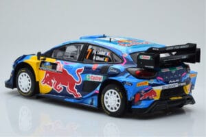Ford Puma Rally1 WRC #7 P-L. Loubet / N. Gilsoul Rally Sweden 2023 IXO 1:18 18RMC154B Metall - pilt 5/6