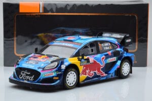 Ford Puma Rally1 WRC #7 P-L. Loubet / N. Gilsoul Rally Sweden 2023 IXO 1:18 18RMC154B Metall - pilt 6/6