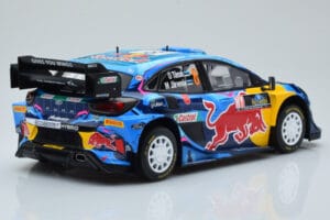 Ford Puma Rally1 WRC #8 O. Tanak / M. Jarveoja Winner Rally Sweden 2023 IXO 1:18 18RMC154A Metall - pilt 2/6