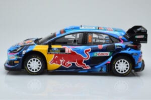 Ford Puma Rally1 WRC #8 O. Tanak / M. Jarveoja Winner Rally Sweden 2023 IXO 1:18 18RMC154A Metall - pilt 3/6
