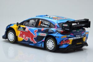 Ford Puma Rally1 WRC #8 O. Tanak / M. Jarveoja Winner Rally Sweden 2023 IXO 1:18 18RMC154A Metall - pilt 5/6