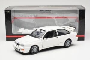 Ford Sierra RS RHD Valge Minichamps 1:18 150084070 Metall - pilt 8/8