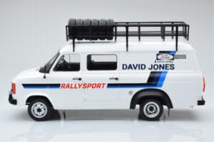 Ford Transit Mk2 Van Team David Jones Rally Assistance IXO 1:18 18RMC033XE Metall - pilt 3/6
