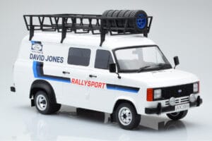 Ford Transit Mk2 Van Team David Jones Rally Assistance IXO 1:18 18RMC033XE Metall - pilt 4/6