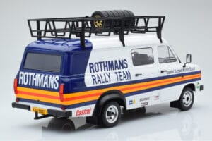 Ford Transit Mk2 Van Team Rothmans Rally Assistance IXO 1:18 18RMC057XE Metall - pilt 2/6