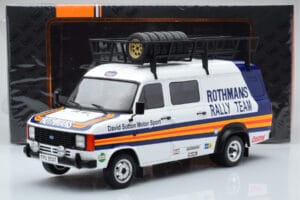 Ford Transit Mk2 Van Team Rothmans Rally Assistance IXO 1:18 18RMC057XE Metall - pilt 6/6