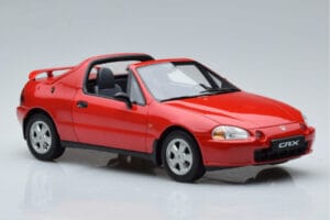 Honda CRX Del Sol VTi Spider Punane Otto 1:18 OT415 Vaik - pilt 4/6
