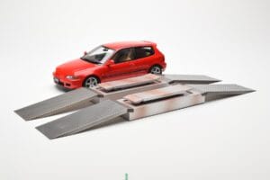 Honda Civic EG6 VTEC Punane LCD 1:18 LCD18018-RE Metall - pilt 2/11
