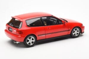 Honda Civic EG6 VTEC Punane LCD 1:18 LCD18018-RE Metall - pilt 4/11
