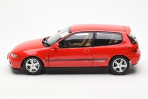 Honda Civic EG6 VTEC Punane LCD 1:18 LCD18018-RE Metall - pilt 7/11