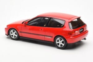 Honda Civic EG6 VTEC Punane LCD 1:18 LCD18018-RE Metall - pilt 10/11
