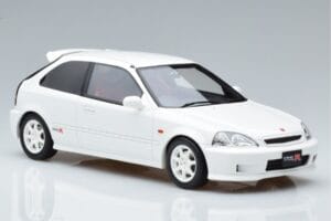 Honda Civic Type R EK9 Valge Otto 1:18 OT264 Vaik - pilt 4/7
