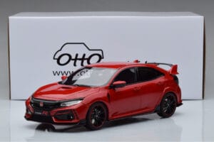 Honda Civic Type R GT FK8 Euro Spec Punane Otto 1:18 OT890 Vaik - pilt 6/6