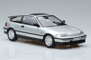 Honda CRX EF Hõbedane Norev 1:18 188011 Metall - pilt 4/6