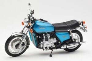 Honda Gold Wing GL1000 Sinine Metallik Minichamps 1:12 122161600 Metall - pilt 5/6