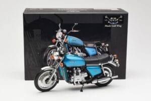 Honda Gold Wing GL1000 Sinine Metallik Minichamps 1:12 122161600 Metall - pilt 6/6