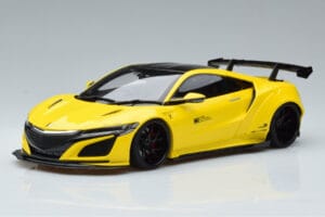 Honda NSX NC1 LB Works Liberty Walk Kollane GT Spirit 1:18 KJ034 Vaik