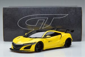 Honda NSX NC1 LB Works Liberty Walk Kollane GT Spirit 1:18 KJ034 Vaik - pilt 6/6