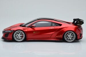 Honda NSX NC1 Liberty Walk Candy Punane GT Spirit 1:18 GT245 Metall - pilt 3/6