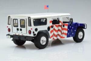 Hummer H1 General Gore-Lieberman USA 2000 Exoto 1:18 EX01807 Metall - pilt 3/7