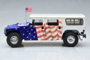 Hummer H1 General Gore-Lieberman USA 2000 Exoto 1:18 EX01807 Metall - pilt 4/7