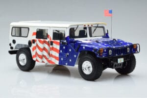 Hummer H1 General Gore-Lieberman USA 2000 Exoto 1:18 EX01807 Metall - pilt 5/7